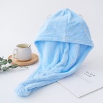 Hair Towel Supplier - Lady Black Microfiber Plain Style
