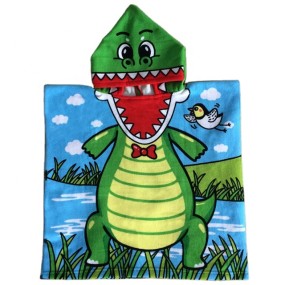 Kids Poncho Supplier - Wholesale Microfiber Hooded Quick Dry