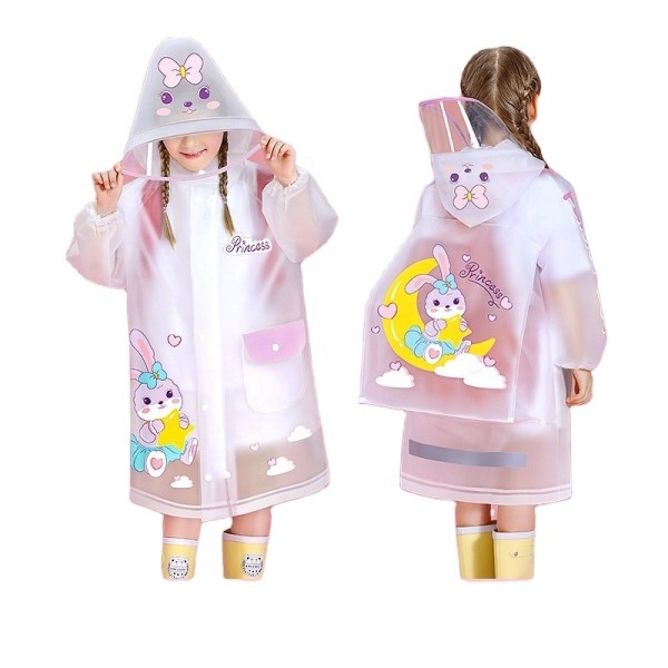 Children Raincoat Supplier - Hot Selling Fashion Cartoon Kids