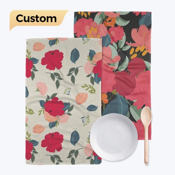 Microfiber Towel Supplier - Custom Logo Gym Fast Dry Waffle