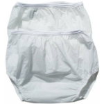 Waterproof Pants Supplier - Adult Milky White Plastic Incontinence