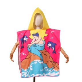 Hooded Towel Manufacturer - In Stock Children Printed Cartoon
