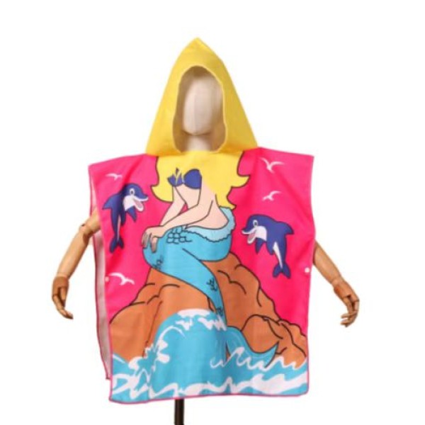 Hooded Towel Manufacturer - In Stock Children Printed Cartoon