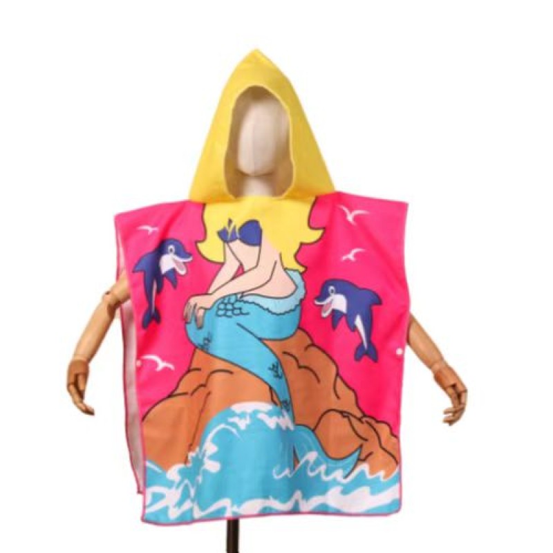 Hooded Towel Manufacturer - In Stock Children Printed Cartoon