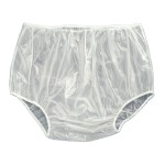 Waterproof Pants Supplier - Adult Milky White Plastic Incontinence