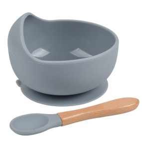 Feeding Set Manufacturer - BPA Free Silicone Bowl Spoon