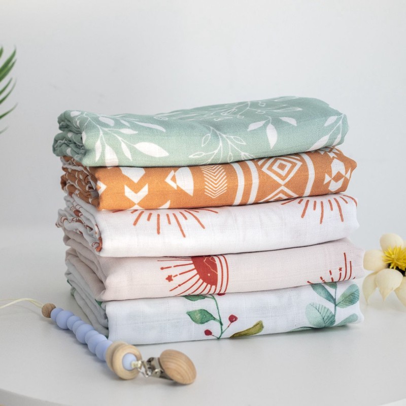 Swaddle Blanket Manufacturer - Breathable Organic Bamboo Cotton