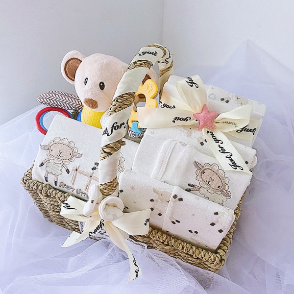 Baby Gift Set Supplier - 0-9 Months 12pcs Cotton Pajamas