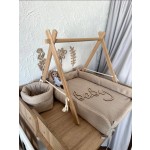 Activity Gym Factory - Natural Wooden Foldable Montessori