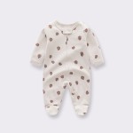 Baby Pajamas Supplier - Zipper 100% Cotton Print Footie