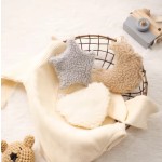 Knitted Blanket Manufacturer - Custom Name Embroidered Rainbow