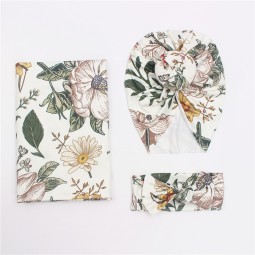 Sleep Swaddle Manufacturer - Soft Newborn Cotton Matching Hat