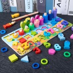 Educational Toy Factory - Wooden Activity Board Fishing Games