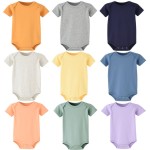 Organic Bodysuit Factory - Hot Ready to Ship Short Sleeve