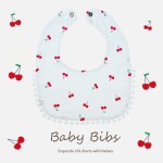 Adjustable Bib Factory - 100% Cotton Cartoon Printed Eating