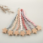 Pacifier Clip Manufacturer - Handmade Carton Animal Beech Wood