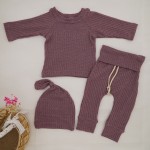 Infant Clothing Factory - Cotton Jumpsuit with Hat Pants