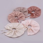 Saliva Towel Supplier - Fashion 2 Layers Hemp Cotton 360