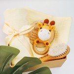 Teething Toy Set Manufacturer - Customized Crochet Animal Rattle