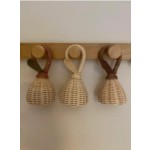Rattan Rattle Factory - Handmade Boho Wicker Nursery Toy