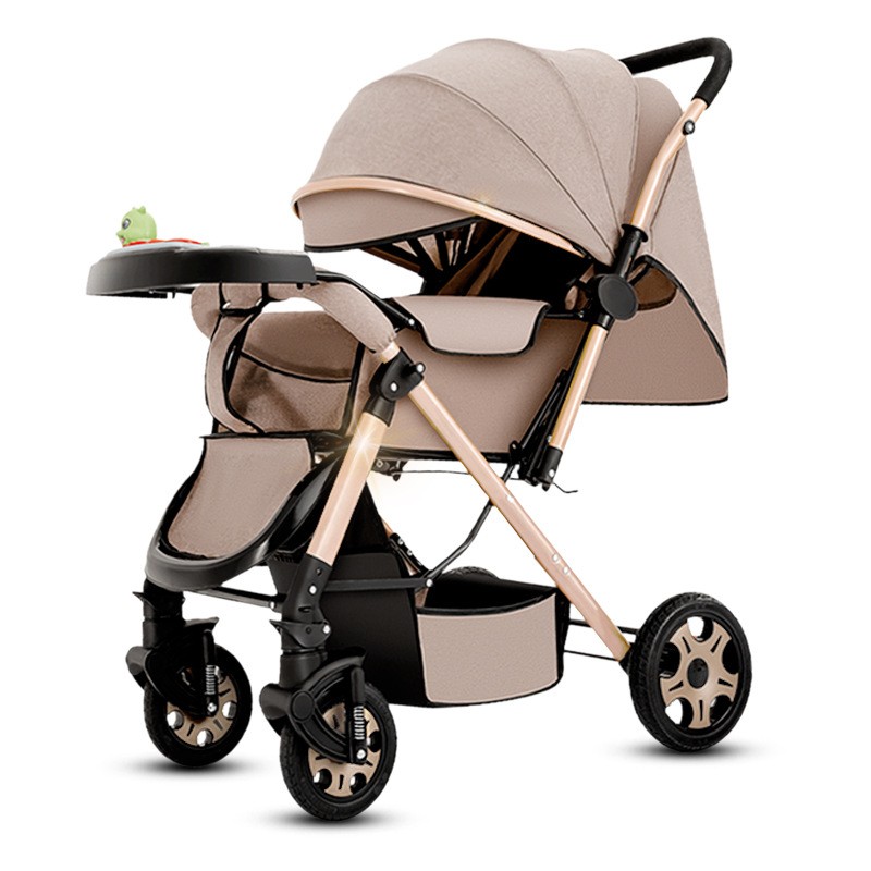 Outdoor Stroller Manufacturer - Luxury 3 in 1 with Carry Basket
