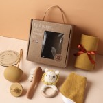 Organic Gift Box Factory - Muslin Cotton Blanket Teething Bib