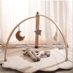 Knitted Blanket Manufacturer - Custom Name Embroidered Rainbow