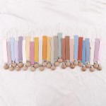 Pacifier Clip Factory - Muslin Fabric Minimalist Neutral Holder