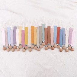 Pacifier Clip Factory - Muslin Fabric Minimalist Neutral Holder