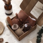 Organic Gift Box Factory - Muslin Cotton Blanket Teething Bib