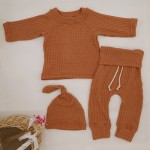Infant Clothing Factory - Cotton Jumpsuit with Hat Pants