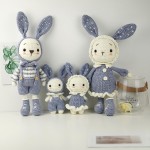 Stuffed Toy Supplier - Handmade Crochet Amigurumi Couple Bunny