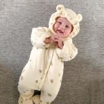 Winter Romper Manufacturer - Long Sleeve Newborn Coat Jumpsuit