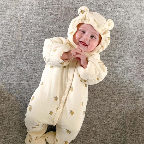 Winter Romper Manufacturer - Long Sleeve Newborn Coat Jumpsuit