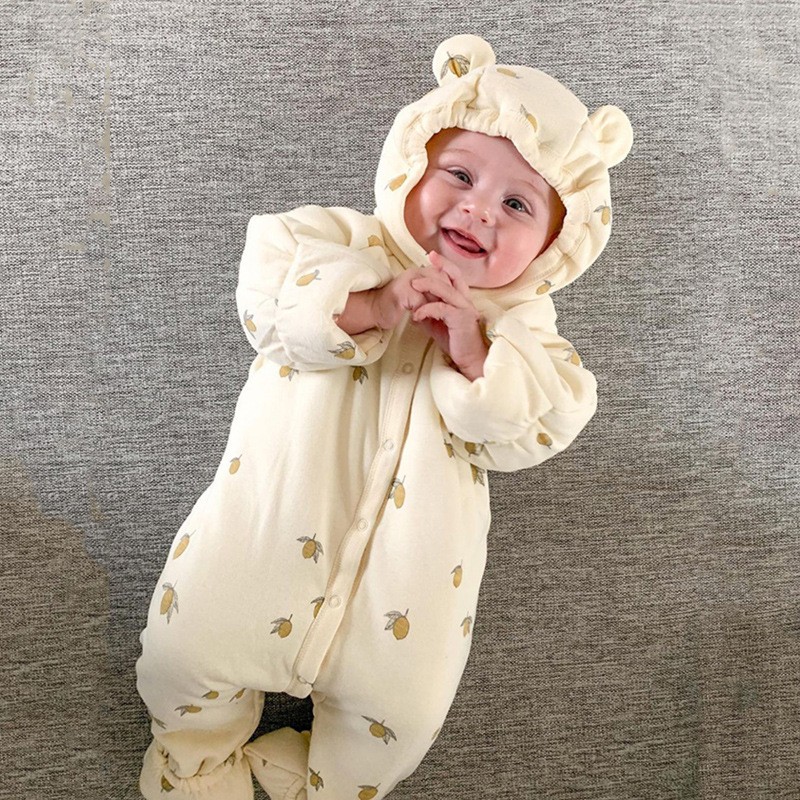 Winter Romper Manufacturer - Long Sleeve Newborn Coat Jumpsuit