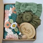 Newborn Gift Box Supplier - Hot Sale Organic Cotton Silicone