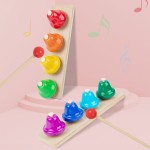 Musical Instrument Supplier - 8-tone Class Bell Wooden Set