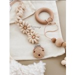 Teether Supplier - New Flower Silicone Pacifier Chain