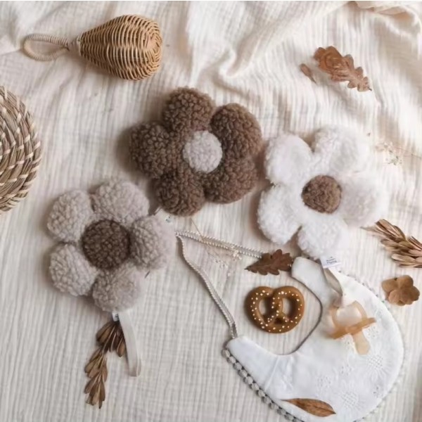 Baby Comfort Supplier - Flower Shape Soft Cotton Pacifier