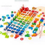 Educational Toy Factory - Montessori Wooden Math Fishing