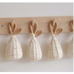 Rattan Rattle Factory - Handmade Boho Wicker Nursery Toy