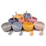 Feeding Set Manufacturer - BPA Free Silicone Bowl Spoon