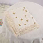 Baby Wrap Supplier - Organic Cotton with Tassel Muslin