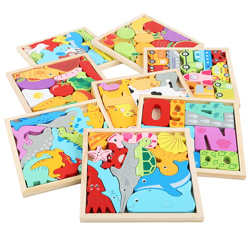 Shape Sorter Manufacturer - Wooden Puzzle Sorting Montessori