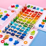 Educational Toy Factory - Montessori Wooden Math Fishing