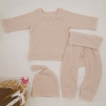 Infant Clothing Factory - Cotton Jumpsuit with Hat Pants