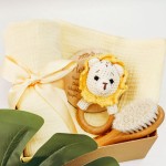 Teething Toy Set Manufacturer - Customized Crochet Animal Rattle