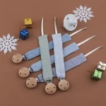 Pacifier Clip Factory - Muslin Fabric Minimalist Neutral Holder