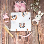 Newborn Gift Set Manufacturer - Crochet Bunny Rattle Swaddle Set