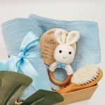Teething Toy Set Manufacturer - Customized Crochet Animal Rattle